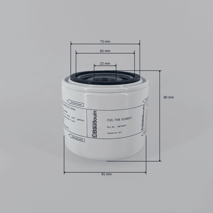 Паливний фільтр 16258334 Паливний фільтр 16258334