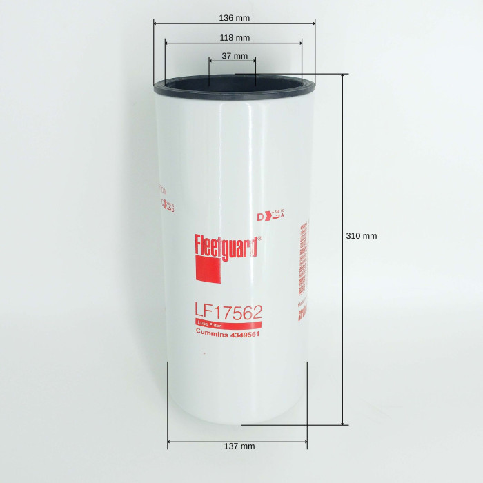 Маслозмазувальний фільтр LF1756200MX Маслозмазувальний фільтр LF1756200MX