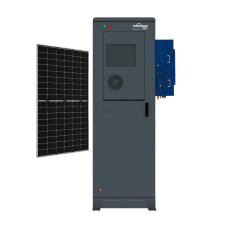 Гибридная система аккумуляторного питания TommaTech 50 кВт: Система TommaTech 60kwh-M50KW + солнечные панели TT144TN10 600 Втp TOPCON N-Type